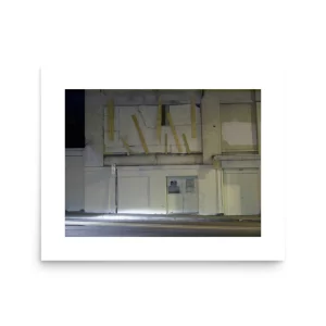 Photo paper poster